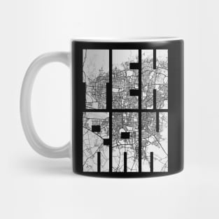 Tehran, Iran City Map Typography - Light Mug